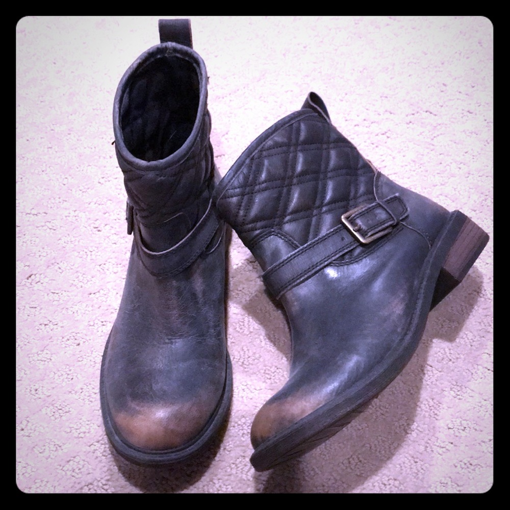 Lucky Brand Women’s Black Ankle Boots 7.5M US